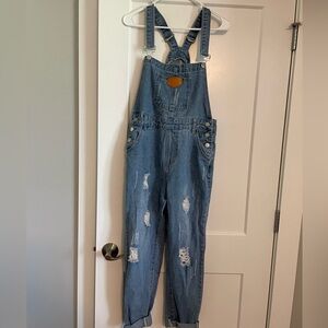 Denim Overalls